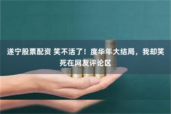 遂宁股票配资 笑不活了！度华年大结局，我却笑死在网友评论区