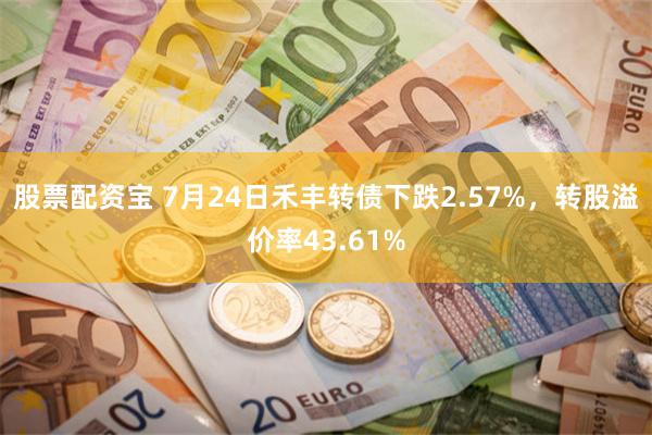 股票配资宝 7月24日禾丰转债下跌2.57%，转股溢价率43.61%