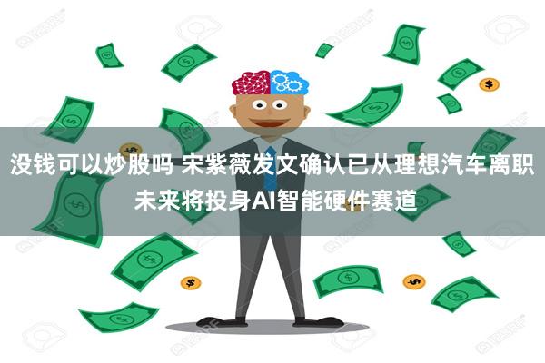 没钱可以炒股吗 宋紫薇发文确认已从理想汽车离职 未来将投身AI智能硬件赛道