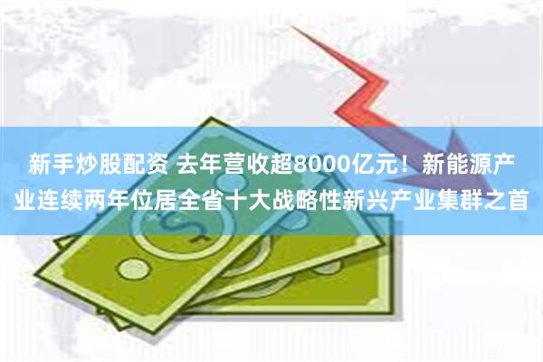 新手炒股配资 去年营收超8000亿元！新能源产业连续两年位居全省十大战略性新兴产业集群之首