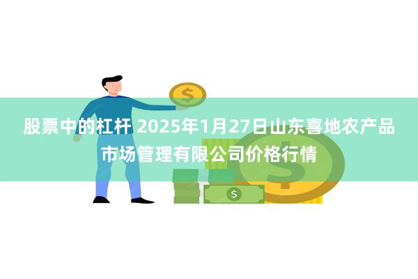 股票中的杠杆 2025年1月27日山东喜地农产品市场管理有限公司价格行情